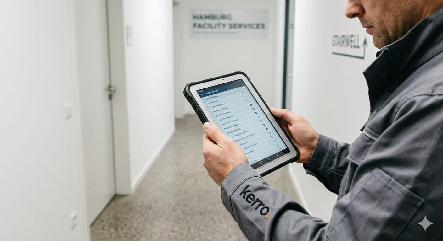 PlanD Kundenportal auf Tablet
